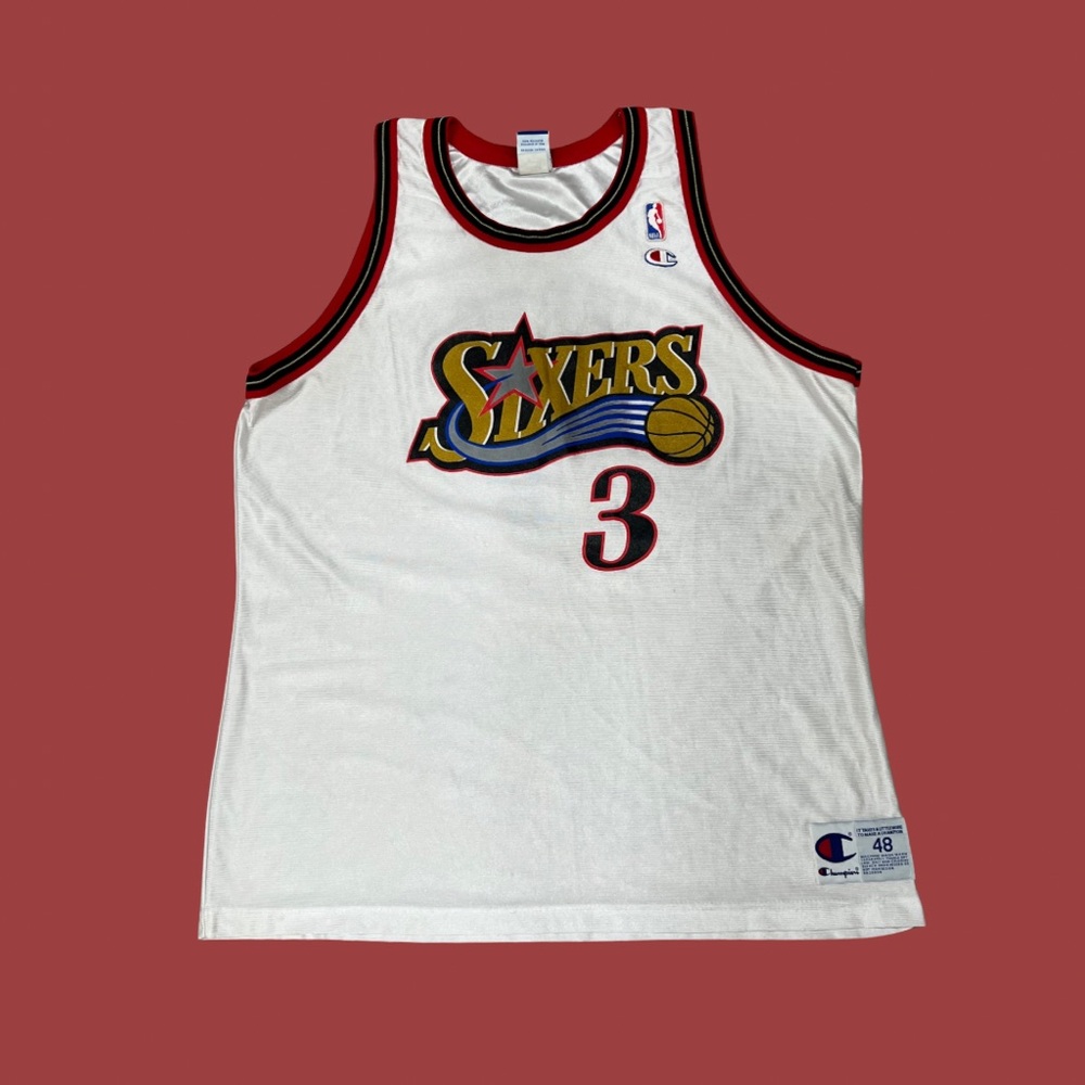 Vintage Iverson Jersey Champion RARE (Silk Edition) Size 48